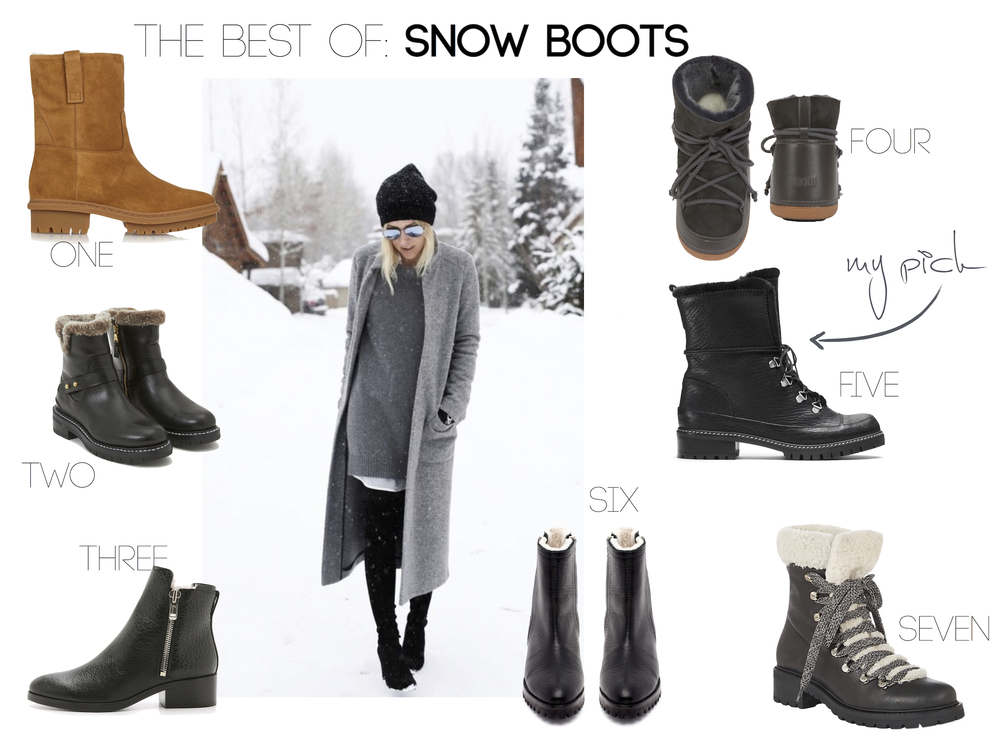 The Nouveaux // The Best Snow Boots for Winter